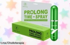Spray desensibilizante para hombre que prolonga el placer y controla el clímax, ahora a un precio imbatible. ¡Haz que cada momento cuente y no dejes pasar esta oportunidad!
