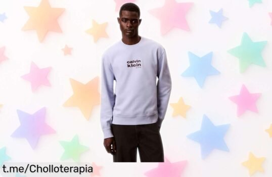 Sudadera Calvin Klein LS 350 Fleece Retro Graphic, diseño único y calidad top a precio de locura. ¡Renueva tu estilo hoy mismo y no te quedes sin la tuya!