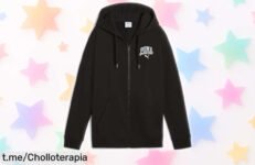 Sudadera con capucha PUMA para niñas que combina estilo y calidez, ¡ahora a un precio rebajado que no podrás dejar pasar! ¡Hazte sentir única hoy mismo!