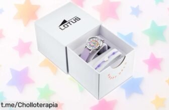 Súper chollo: Reloj infantil analógico LOTUS modelo 19001/4, resistente al agua y con correa flexible a un precio de escándalo. ¡No te quedes sin el tuyo y haz que su día brille!