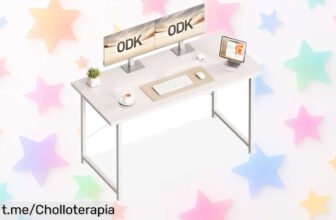 Súper escritorio compacto ODK: monta tu rincón de trabajo en menos de 30 minutos a un precio regalado y aprovecha cada instante creando. ¡No te lo pierdas!