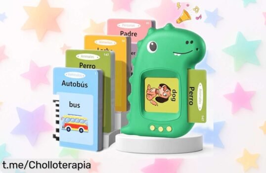 Tarjetas flash parlantes divertidas para peques que aprenden jugando, ¡aprovecha el precio de risa y regala educación sin complicaciones!