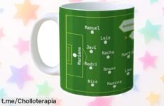 Taza de cerámica personalizada con nombres, ideal para entrenadores y futbolistas: ¡un ofertón que hará brillar cualquier ocasión y su recuerdo será eterno!