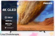 Televisor 4K Philips de 75” con sonido Dolby Atmos a precio tirado, ¡llevate el cine a casa y disfruta como nunca antes!