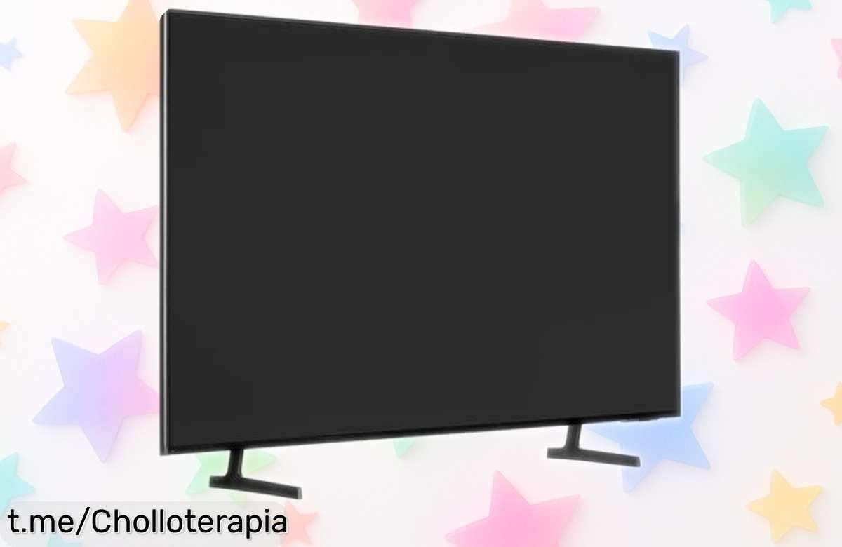 Televisor QLED 4K Smart TV Samsung con colores que flipas y acceso rápido a tus series, ¡ofertón tirado de precio que no puedes dejar escapar!