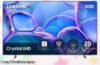 Televisor smart Samsung de 65 pulgadas con imagen 4K y sonido envolvente a un precio regalado, no dejes escapar este pepinazo que hará vibrar tu sala.