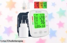 Tensiómetro automático GAPPA FCBP120, fácil y rápido de usar: ¡ultimo chollo para controlar tu presión arterial en casa! No te quedes sin el tuyo y cuídate hoy mismo.