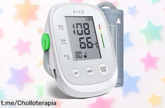 Tensiómetro digital de brazo AILE, el chollo que estabas esperando para controlar tu salud en 30 segundos y sin complicaciones, ¡aprofítalo antes de que se agote!