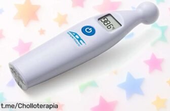 Termómetro digital no invasivo ADC Temple Touch Adtemp 427 a precio loco: mide la fiebre en solo 6 segundos y te olvidas de recambios caros. ¡Actúa ahora y cuida lo que más quieres!