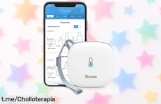 Termómetro higrómetro digital Govee con WiFi a precio loco: controla la temperatura y humedad desde el móvil, ¡asegura tu bienestar ya!