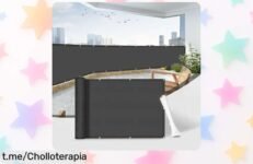 Transforma tu balcón con la pantalla de privacidad Sunnylaxx: un ofertón para disfrutar a tu manera y sin miradas curiosas, ¡no te lo pierdas!