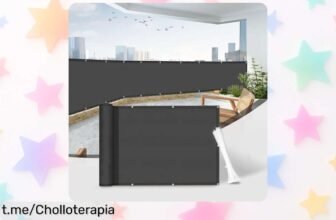 Transforma tu balcón con la pantalla de privacidad Sunnylaxx: un ofertón para disfrutar a tu manera y sin miradas curiosas, ¡no te lo pierdas!
