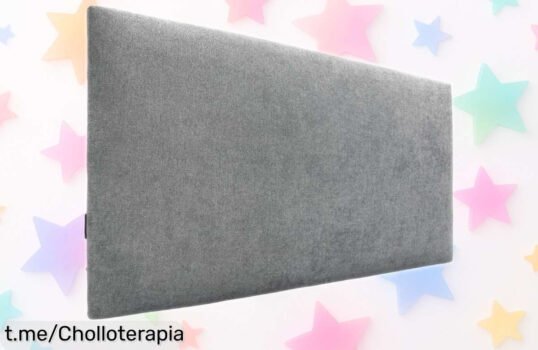 Transforma tu habitación con el elegante cabecero tapizado DHOME, ¡ahora a un precio de ganga que te dejará boquiabierto!