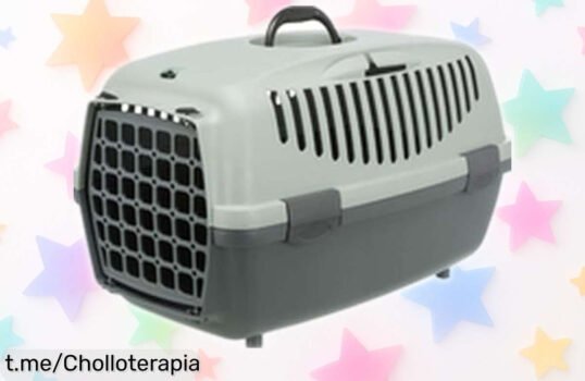 Transportín Trixie Be Eco Capri 1 para perros y gatos, el ofertón que estabas esperando: ¡viajes seguros y frescos para tus peluditos!