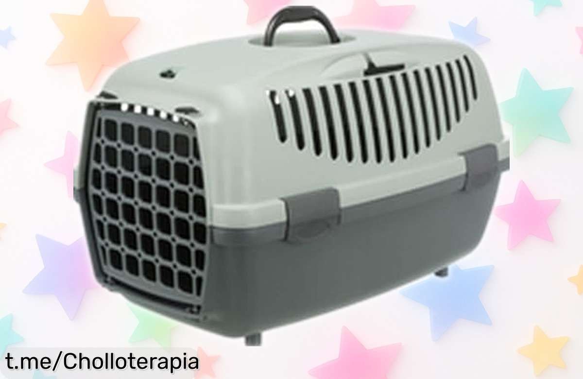 Transportín Trixie Be Eco Capri 1 para perros y gatos, el ofertón que estabas esperando: ¡viajes seguros y frescos para tus peluditos!