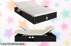 Tumbona doble Casaria® con mesas plegables: ¡ofertón increíble con 7 posiciones y resistencia garantizada para tus días al aire libre, no dejes pasar esta oportunidad!