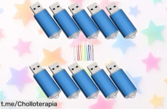 USB 2.0 de 8 GB con cuerdecitas: ¡ofertón increíble para mantener tus datos a salvo y organizados! Aprovecha este chollazo antes de que se agoten.
