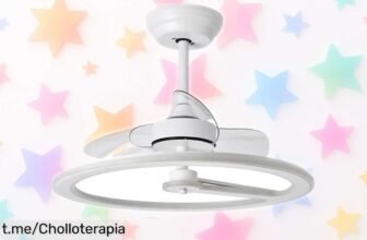 Ventilador DC levitante con 6 velocidades y mando: ¡ofertón para dar fresquito a tu hogar! No dejes escapar esta oportunidad única de estar cómodo y fresco hoy mismo.