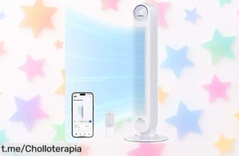 Ventilador de pie Dreo con mando y Alexa, súper silencioso y práctico: disfruta del descanso sin ruidos a un precio que no cuadra, ¡actúa ya antes de que se acabe!