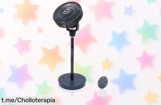 Ventilador de pie Rowenta Turbo Swift Silence a precio loco: mueve aire hasta 25 metros y no hace ruido, ¡siente la frescura sin molestias, no te quedes sin el tuyo!
