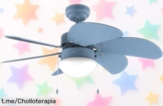 Ventilador de techo con luz Cecotec EnergySilence Aero 3600 Vision, refrescate a tu ritmo y disfruta de un gustazo que ahora está a precio de ganga ¡no te quedes sin el tuyo!
