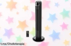 Ventilador de torre Midea FZ1017JR: un ofertón silencioso con control remoto y temporizador para que siempre estés a tu temperatura ideal en casa. ¡No te lo pierdas!