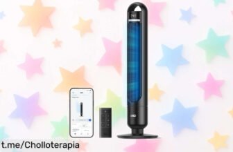 Ventilador de torre inteligente Dreo: el ofertón que refresca tu habitación mientras duermes, ¡no te lo pierdas!