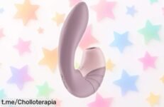 Vibrador succionador Satisfyer Supernova, el placer a otro nivel por un precio tirado; date gusto y siente la emoción en cada ola de felicidad. ¡No te lo pierdas!