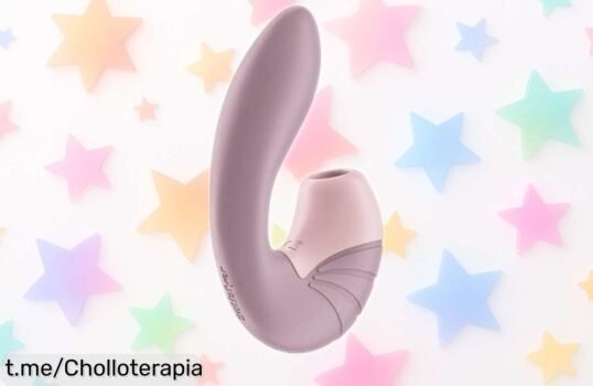 Vibrador succionador Satisfyer Supernova, el placer a otro nivel por un precio tirado; date gusto y siente la emoción en cada ola de felicidad. ¡No te lo pierdas!