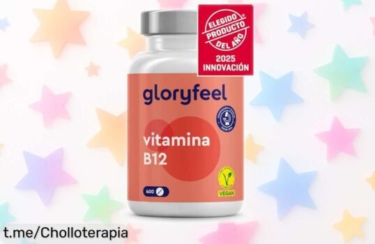 Vitamina B12 vegana en pack de 400 tabletas, energía y defensa inmunológica al mejor precio loco del mercado ¡No te quedes sin tu salud a tope!