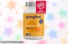 Vitamina D3 4000 UI en bote de 400 comprimidos, refuerza tus huesos y músculos a un precio loco que no puedes dejar escapar, ¡aprovecha esta oferta para un año entero!