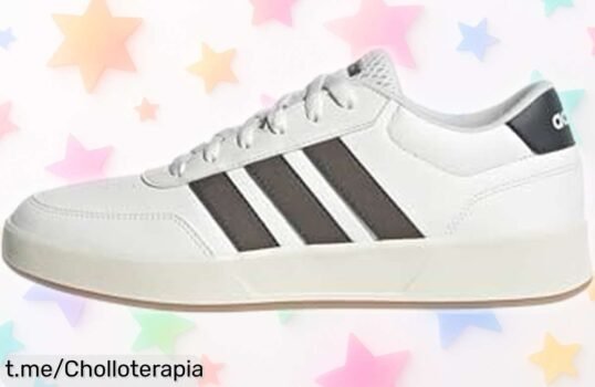 Zapas hombre adidas BREAKNET 3.0 con suela de goma que agarra en todo: ¡ofertón increíble a un precio tirado que no querrás dejar pasar!