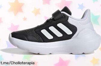 Zapatillas Adidas Tensure Run 3.0 para peques, con correa ajustable y malla transpirable: ¡super chollo que les hará correr felices mientras ahorras!