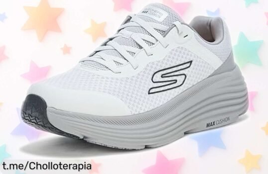 Zapatillas Skechers MAX Cushioning Endeavour para hombre con amortiguación mágica a un precio tirado, siente cómo tus pies vuelan y aprovecha esta oferta irresistible ya mismo.