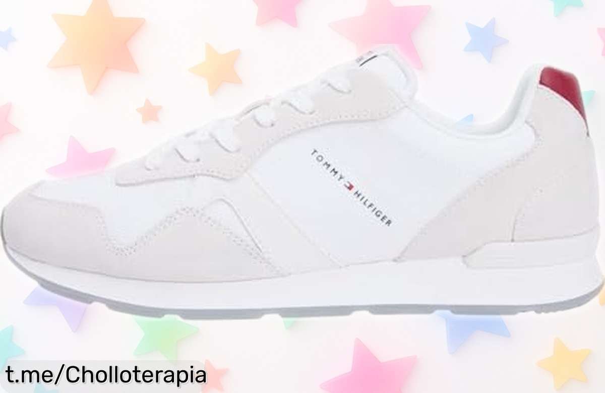 Zapatillas Tommy Hilfiger Maxlite Mix, un regalo para que potencies tu look casual con estilo y calidad a precio locazo. ¡No dejes pasar esta oportunidad única!