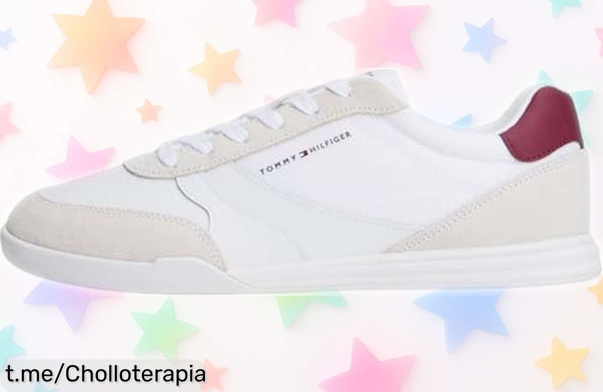 Zapatillas bajas Tommy Hilfiger LoPro Cup para hombre, calidad impresionante a un precio tan bajo que no podrás resistirte, ¡hazte con ellas y marca la diferencia ya!