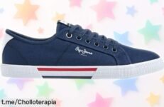 Zapatillas básicas Pepe Jeans Brady, el estilo clásico que buscas a un precio loco y fácil de calzar, ¡no te quedes sin las tuyas y dale ese toque especial a tus pasos!