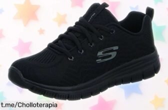 Zapatillas de mujer Skechers Graceful Get Connected con suela flexible y tela suave a un precio loco, ¡no hay tiempo que perder para disfrutar este chollazo!