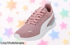 Zapatillas infantiles PUMA Anzarun Lite Jr a precio loco: ¡suela que no deja marcas y estilo único! No dejes pasar esta oportunidad, vuélvelos locos de alegría con estas zapatillas.