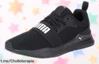 Zapatillas infantiles Puma súper transpirables para que corran felices, ¡aprovéchalo ahora antes de que se agoten!