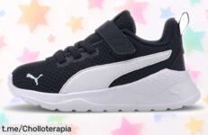 Zapatillas infantiles unisex PUMA Anzarun Lite, ligeras y resistentes a precio loco que harás feliz a tu pequeño explorador. ¡No dejes pasar este chollo antes de que se agoten!