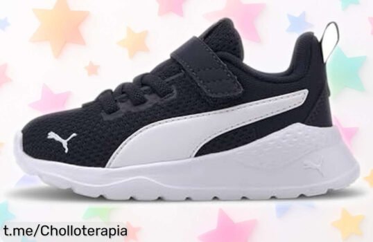 Zapatillas infantiles unisex PUMA Anzarun Lite, ligeras y resistentes a precio loco que harás feliz a tu pequeño explorador. ¡No dejes pasar este chollo antes de que se agoten!