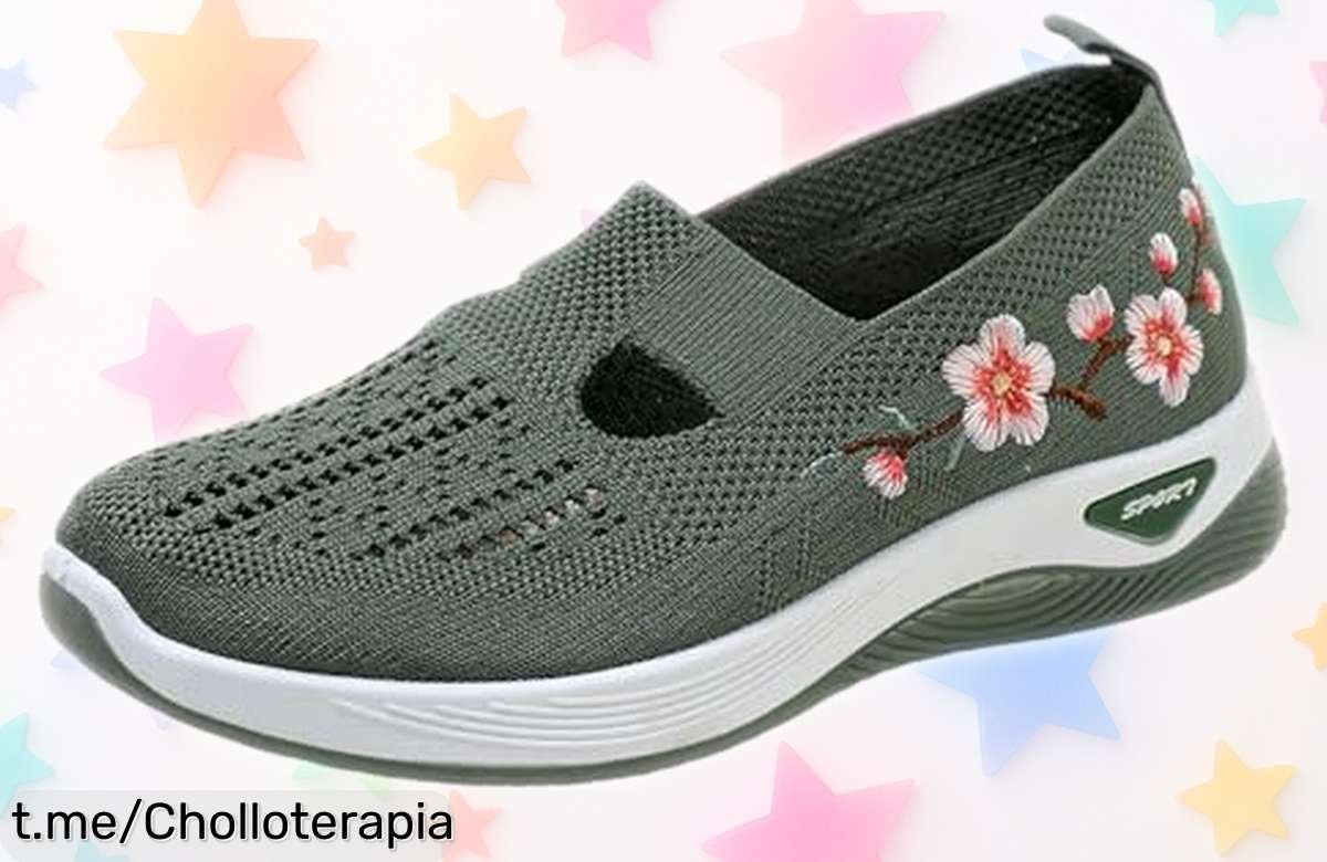 Zapatillas ortopédicas sin cordones que corrigen tu postura, ¡ahora a un precio loco! Sal y pisa fuerte con seguridad, no dejes pasar este chollo explicado solo para ti.