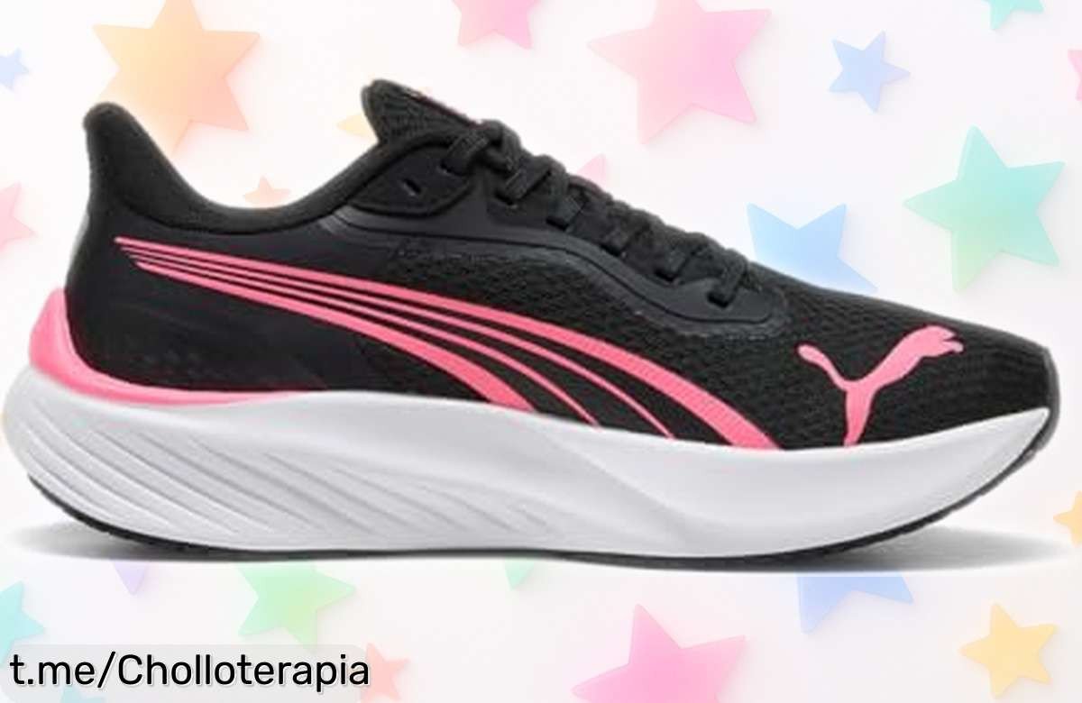 Zapatillas para correr Puma Pounce Lite, peso pluma y estilo llamativo a un precio de ganga que no vas a querer dejar escapar. ¡Hazte con ellas ya antes de que se agoten!