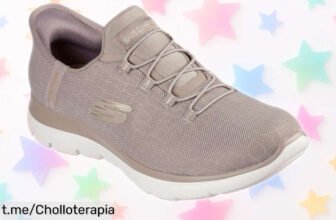 Zapatillas para mujer Skechers Summits, ¡precios locos que no verás otra vez! Aprovecha este super chollo antes de que se agoten y dale estilo a tus pasos cada día.