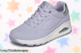 Zapatillas para mujer Skechers Uno Golden Air: ¡ofertón increíble que no puedes dejar pasar para lucir y caminar con estilo!