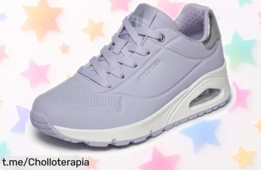Zapatillas para mujer Skechers Uno Golden Air: ¡ofertón increíble que no puedes dejar pasar para lucir y caminar con estilo!