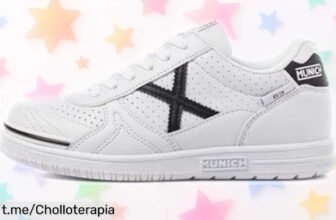 Zapatillas unisex Munich G3 con suela antideslizante, ¡ofertón irrepetible que te hará pisar fuerte y lucir increíble! Hazte con ellas antes de que volen.