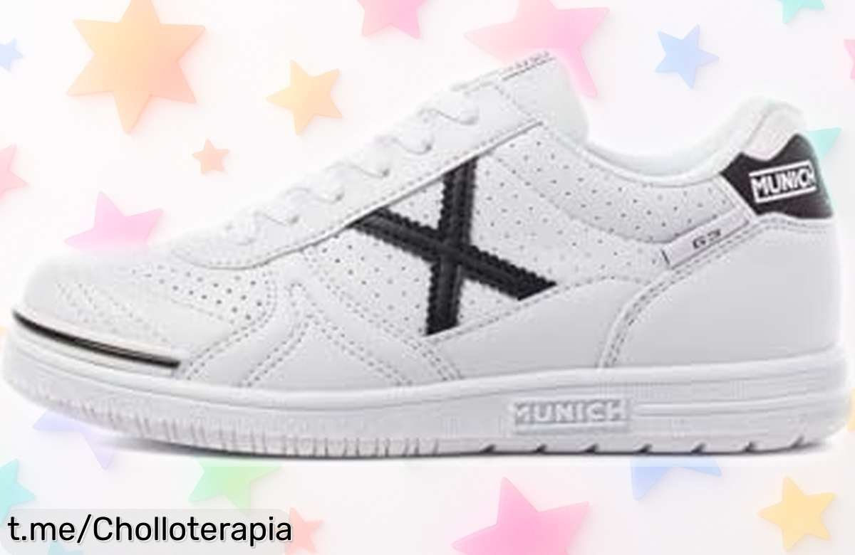 Zapatillas unisex Munich G3 con suela antideslizante, ¡ofertón irrepetible que te hará pisar fuerte y lucir increíble! Hazte con ellas antes de que volen.