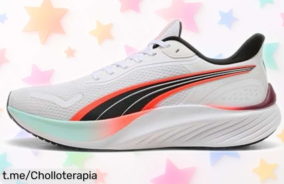 Zapatillas unisex Puma Pounce LiteRoad, ligeras y con estilo: aprovecha esta bajada de precio irresistible antes que se agoten y empieza a correr con alegría.